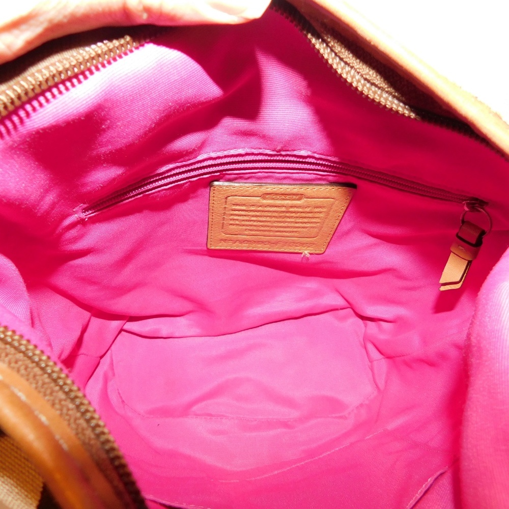 Coach Signature Stripe Rugby Duffle Bag F13362 Gem